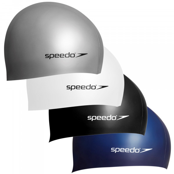 Speedo Plain Flat Silicone Cap