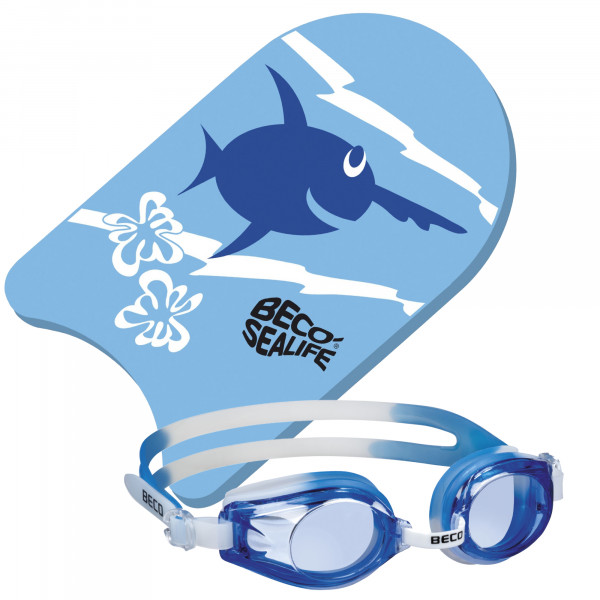 BECO SEALIFE Kickboard blau und BECO Rimini blau