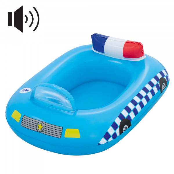 Bestway Funspeakers Kinder-Schlauchboot Polizeiboot